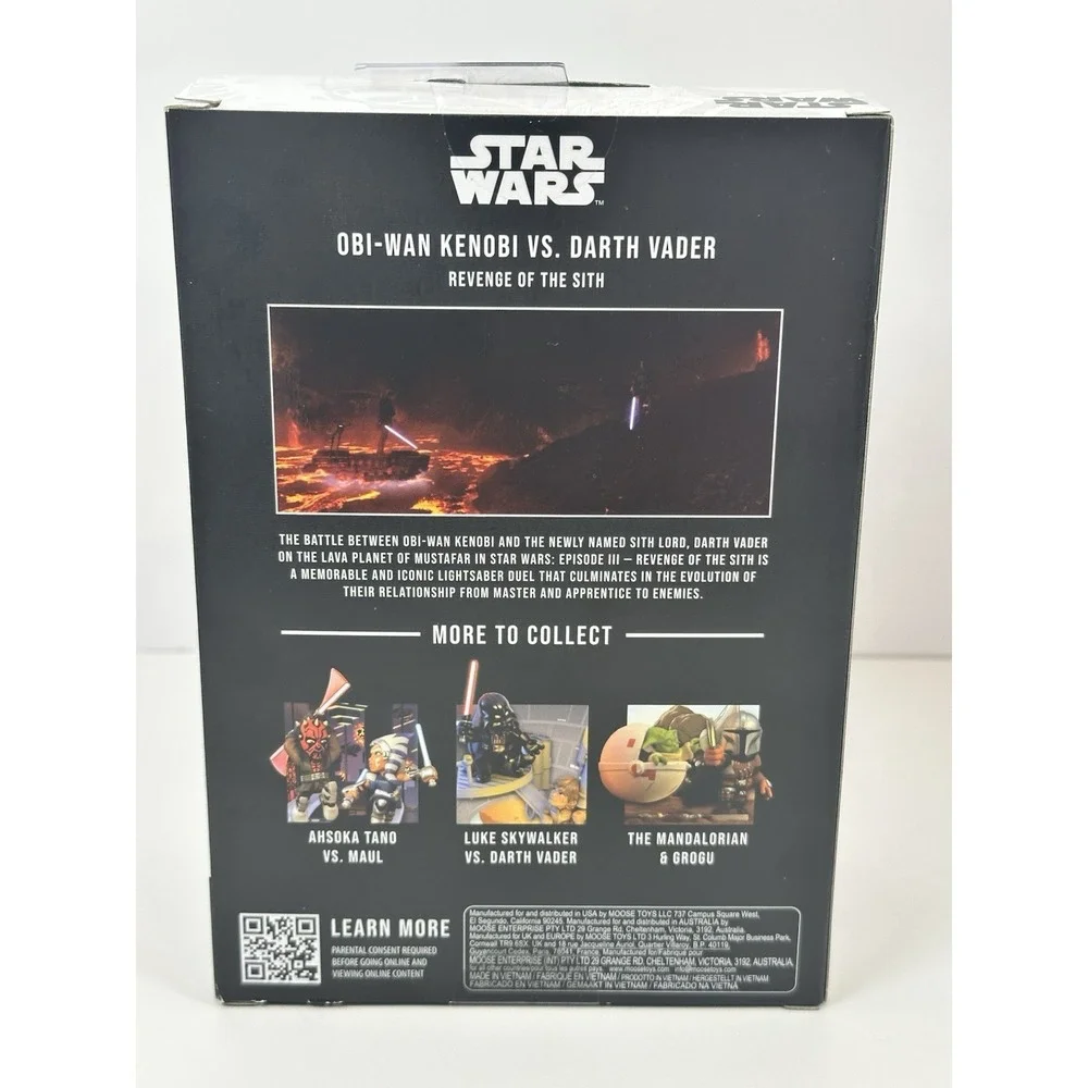 Star Wars Fandrop SW01 Obi Wan Kenobi Vs Darth Vader